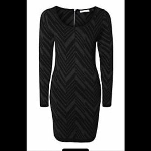 Great condition dex knit fitted cocktail dress